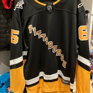 New Fanatics Pittsburgh Penguins Erik Karlsson Breakaway Jersey Mens XL $175 NWT